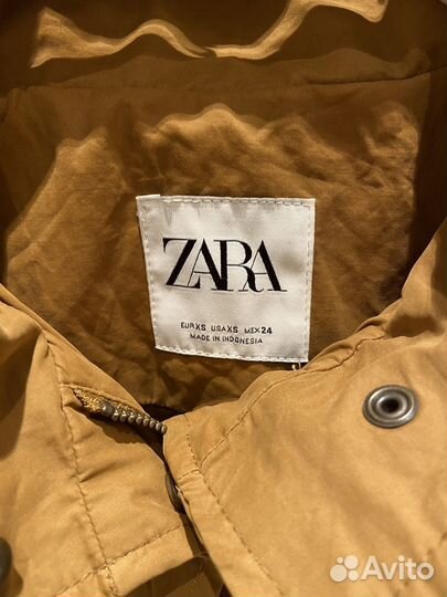 Новый плащ Zara, оверсайз