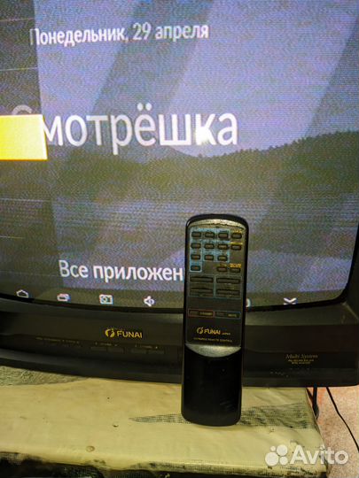 Экран телевизор funai TV-2000A MK7 б/у