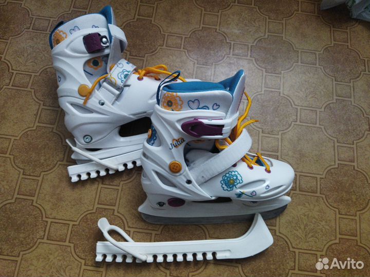 Коньки детские раздвижные 30 33