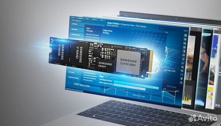 Samsung pm9a1 1tb ssd m2