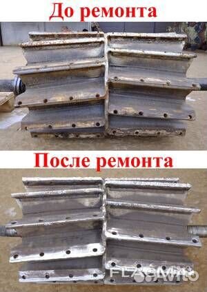 Ремонт ножевых барабанов с балансировкой