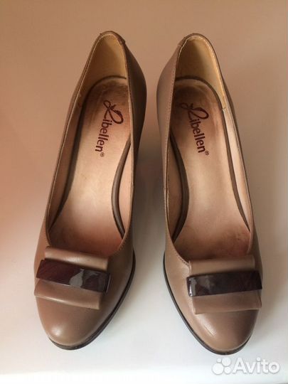 Туфли кожаные