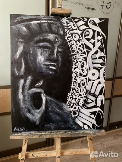 Картина маслом на холсте