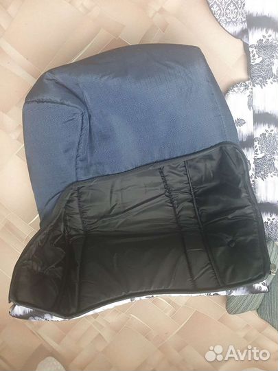 Тёплый комплект в коляску матрасик накидка zooper
