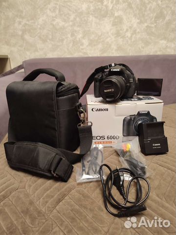 Зеркальный фотоаппарат canon 600d