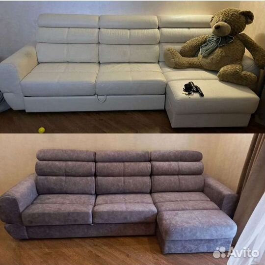 Перетяжка, ремонт и изготовление мягкой мебели