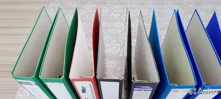 Папка-регистратор с арочным механизмом А4 плас/кар