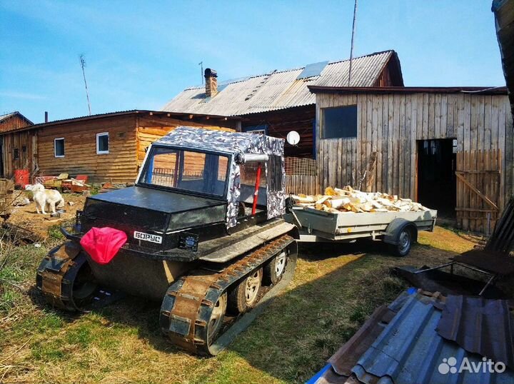 Вездеход гусеничный борус экстрим