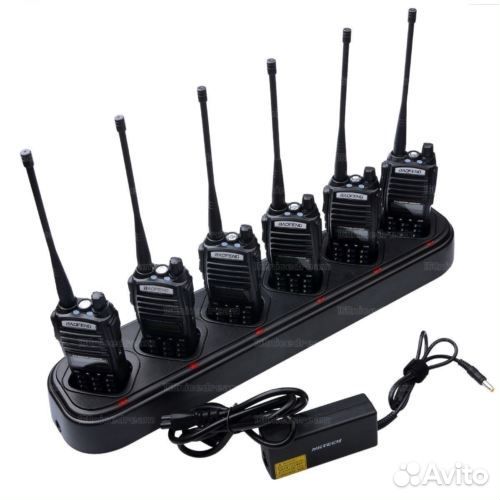 Сетевое зарядное устройство на 6 раций Baofeng