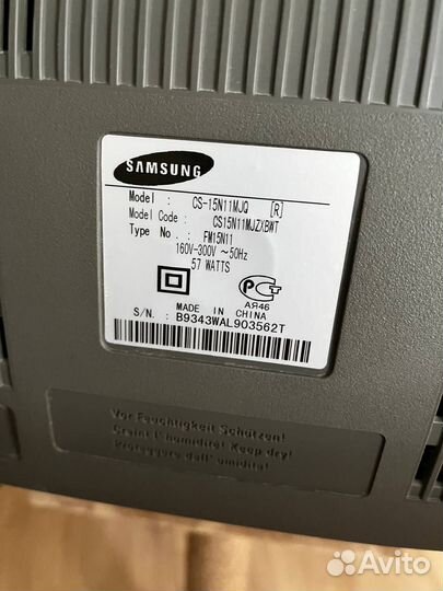 Телевизор samsung cs-15n11mjq