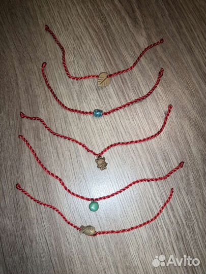 Красная нить браслеты
