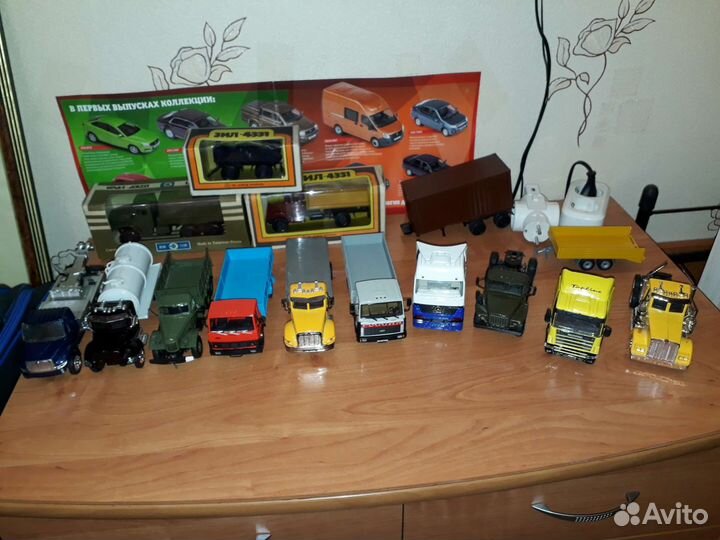 Грузовики тягачи прицепы 1\43