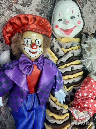Клоуны винтажные
