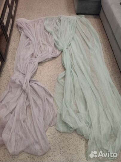 Дизайнерские шторы-тюль