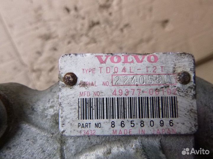 Турбина volvo V70 V70 2000-2007