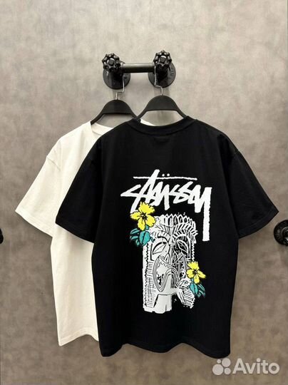 Стильные оверсайз футболки Stussy 2024