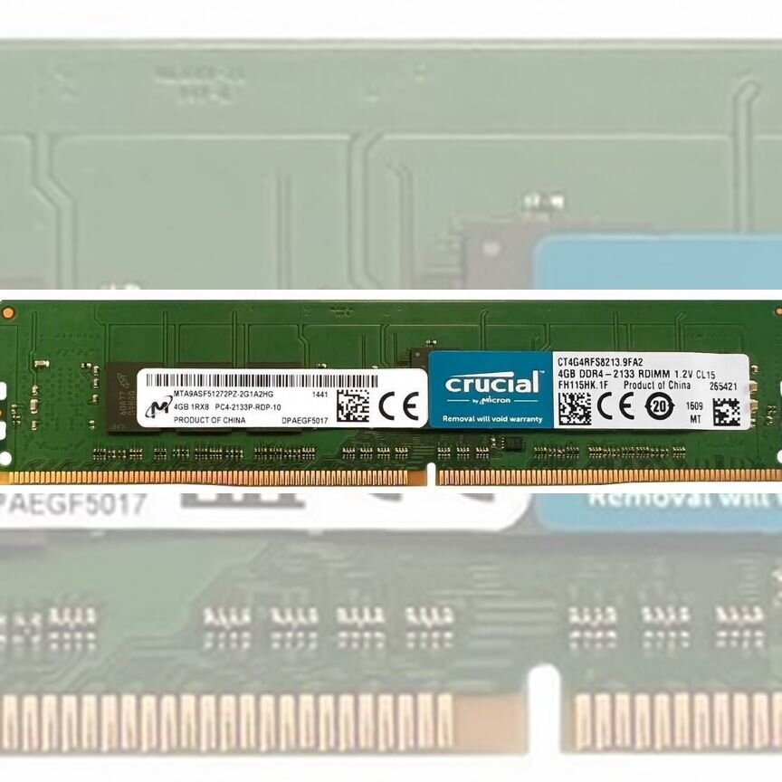 [MTA9ASF51272PZ-2G1A2HG] Оперативная Память Crucial Mta9asf51272pz-2g1a2hg