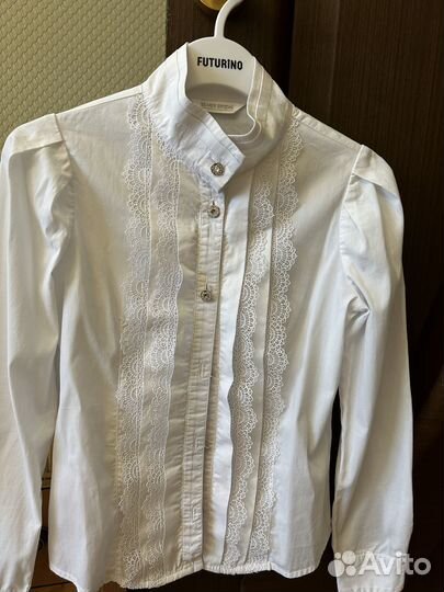 Блузки для девочки,рост 140 и блузка ростом 128