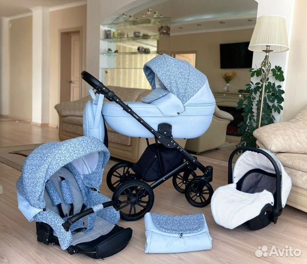 Коляска Indigo Mio 2в1/3в1 ecco