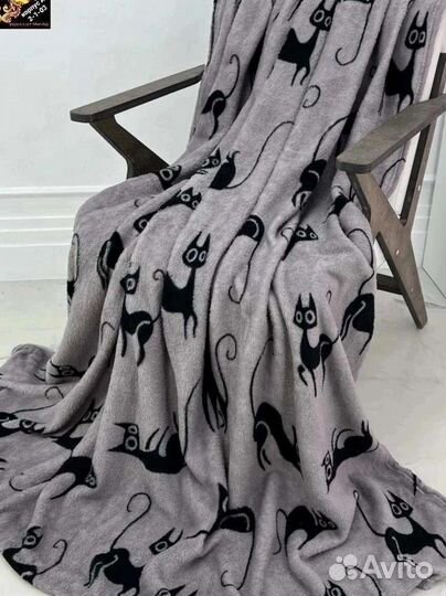 Плед новый 180*200