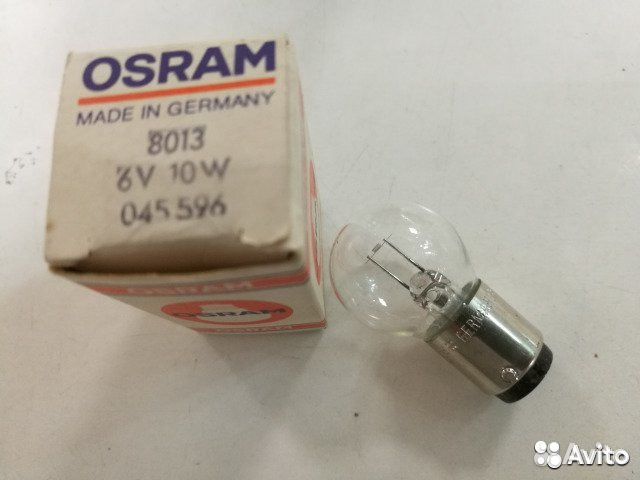 Микроскоп лампа osram 8013 6v 10w