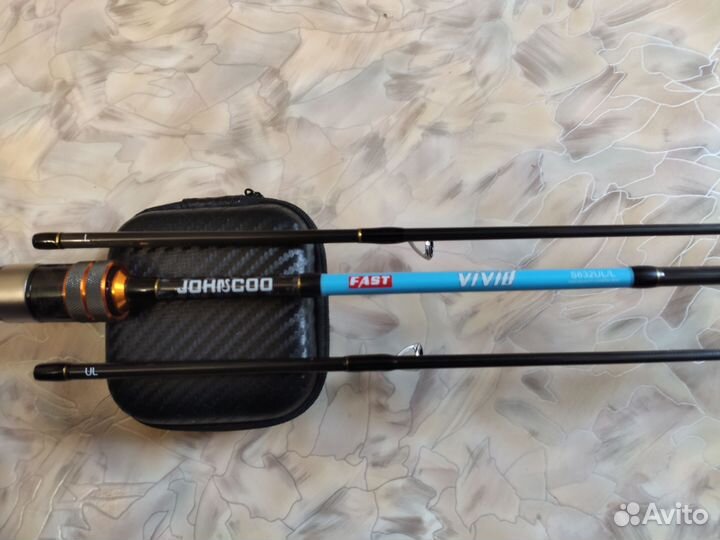 Спиннинг johcoo vivid fast S632UL/L