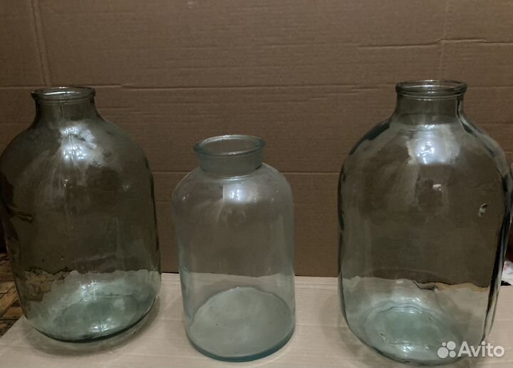 Банки стеклянные 10 л и 6л
