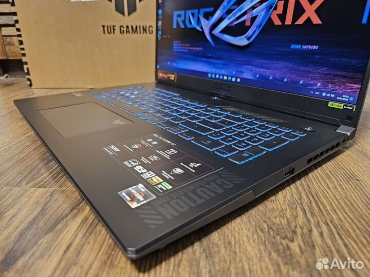 Asus TuF 17 R5 7535H/16/512/RTX4060