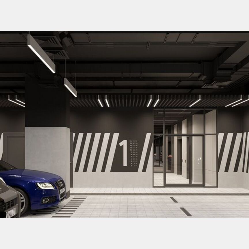 1-к. квартира, 38,1 м², 22/25 эт.