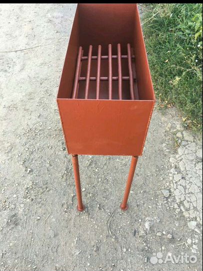Новый металлический мангал
