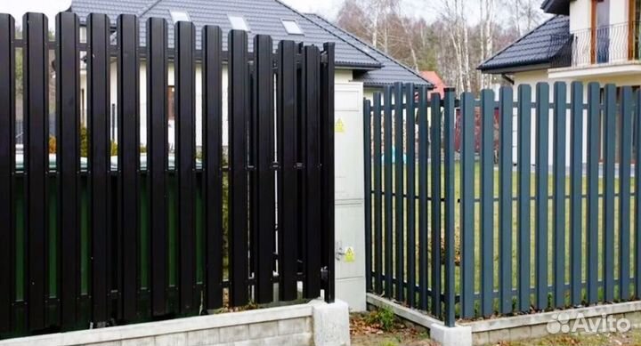 Забор металлический цена качественно