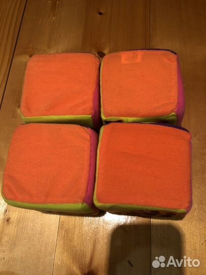 Мягкие кубики большие Икея IKEA