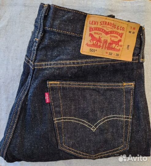 Levis 501 Made in Mexico р.32/36,Новые