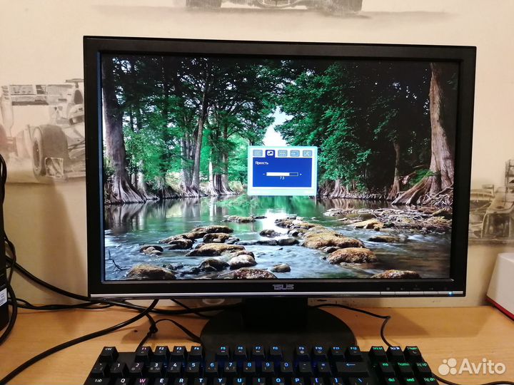 Монитор TFT asus VW202S 20.1