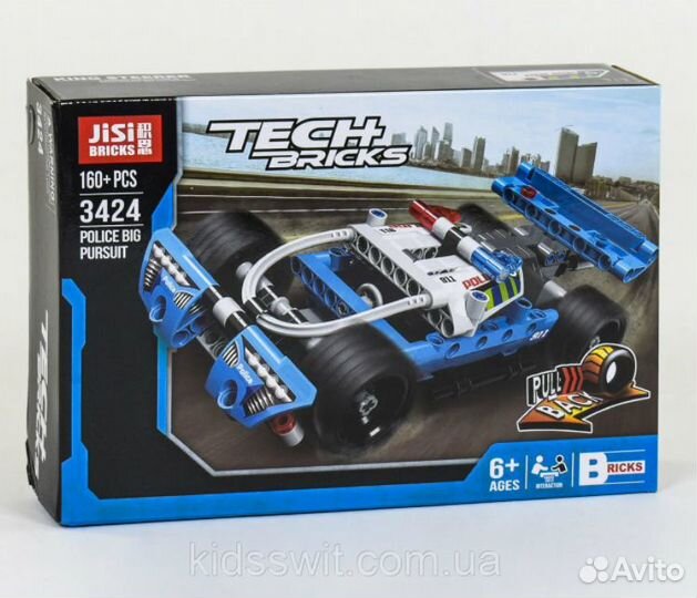 Конструктор с инерционным механизмом