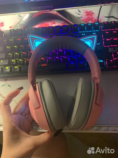 Беспроводные наушники razer kraken