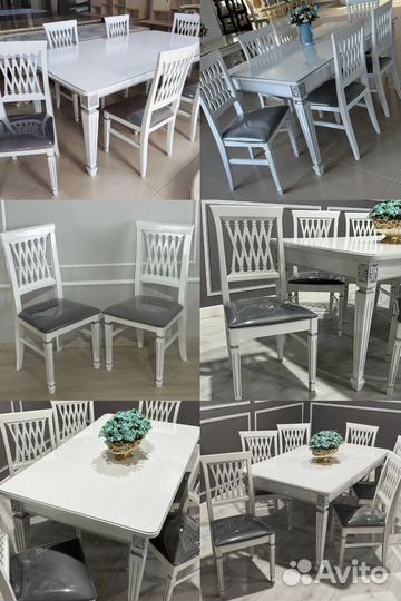 Кухонный стол и стулья. Новое