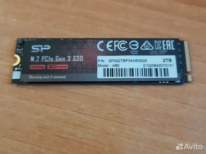 SSD M2 Silicon Power 2Tb