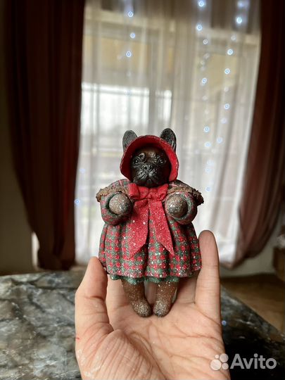 Ватные елочные игрушки