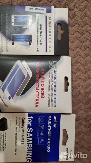 Защитные стекла samsung, xiaomi, honor