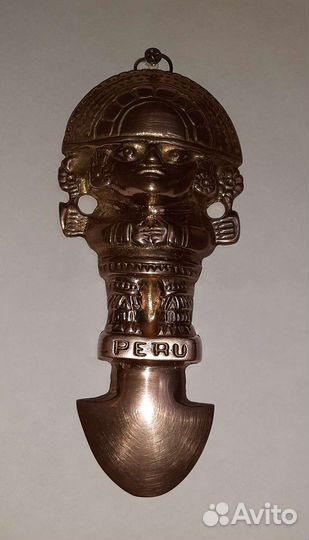 Туми перуанский ритуальный топорик
