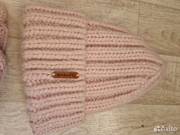 Комплект шапка и снуд женский