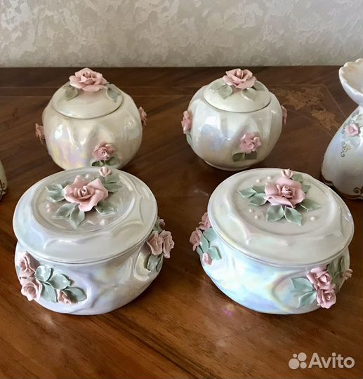 Шкатулочки из кисловодского фарфора
