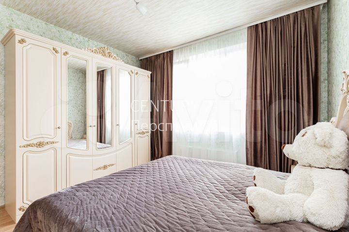 3-к. квартира, 84 м², 21/25 эт.