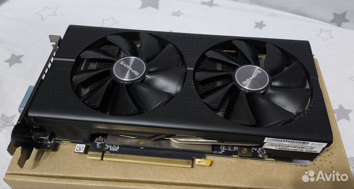 Видеокарта rx580 8gb sapphire pulse