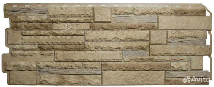 Фасадная панель Камень Скалистый N7