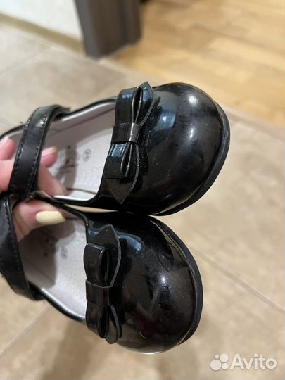 Туфли балетки лакированные 28