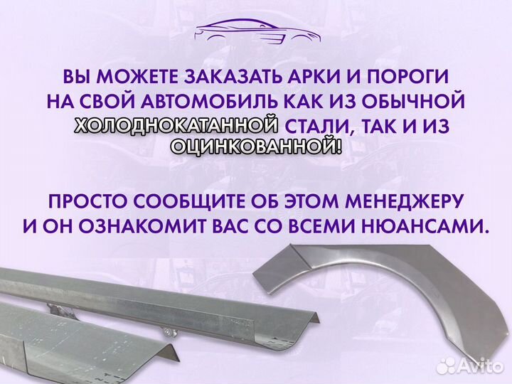 Ремонтные арки на Mazda 3 BK