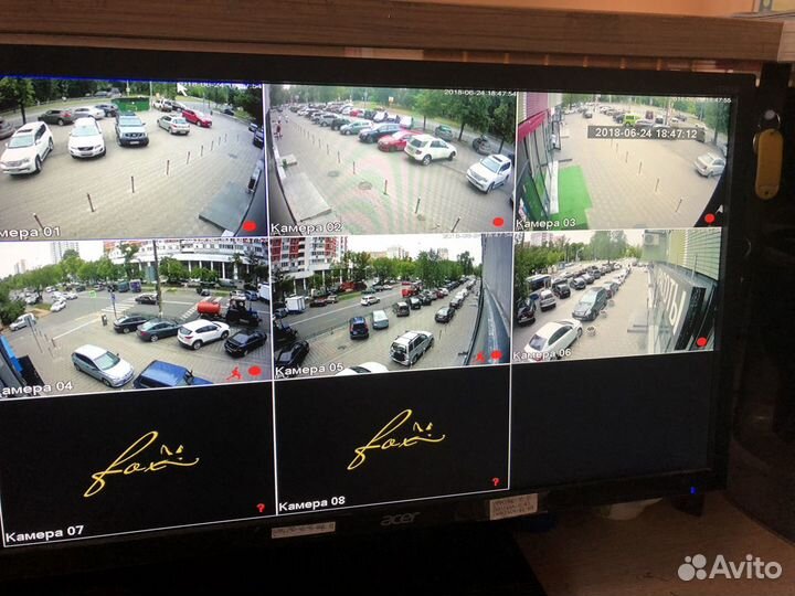 Камера видеонаблюдения, Установка. Домофон. скуд