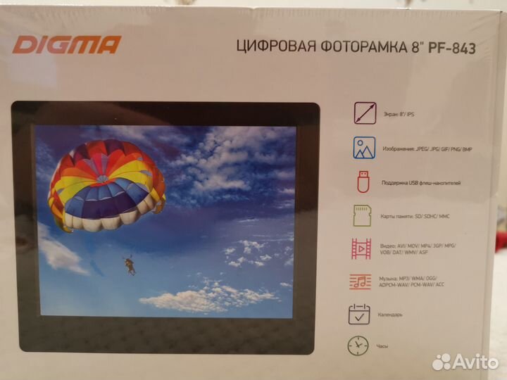 Цифровая фоторамка digma PF-843